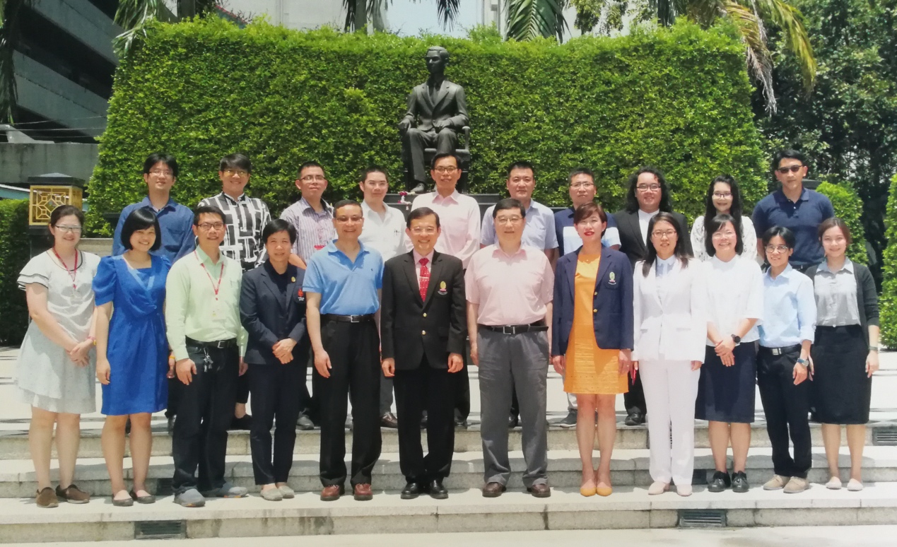 BIG Delegation Visited Chulalongkorn University in Thailand